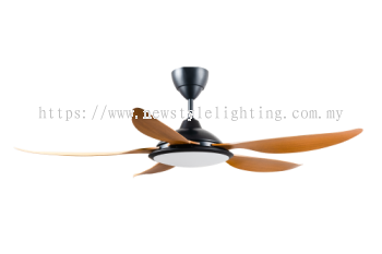 DEKA LOTUS 5 142cm / 56″ 5 Blade Remote Control Ceiling Fan with LED Lamp Kipas Siling 天花板吊扇