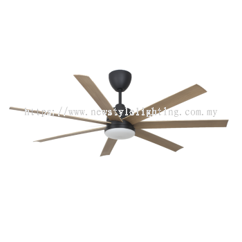 Rubine RCF-SETTE56-7BL 142cm / 56″ 7 Blade Remote Control Ceiling Fan with LED Lamp Kipas Siling 天花板吊扇