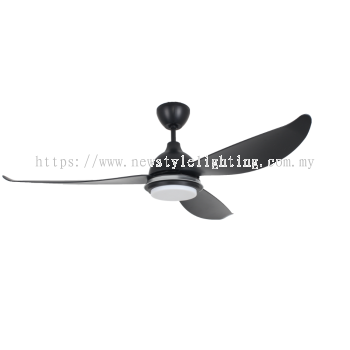 Rubine RCF-GAVIA56-3BL 142cm / 56″ 3 Blade Remote Control Ceiling Fan with LED Lamp Kipas Siling 天花板吊扇