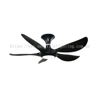 Rubine RCF-RAFFICA45-5BL 114cm / 45″ 5 Blade Remote Control Ceiling Fan with LED Lamp Kipas Siling 天花板吊扇