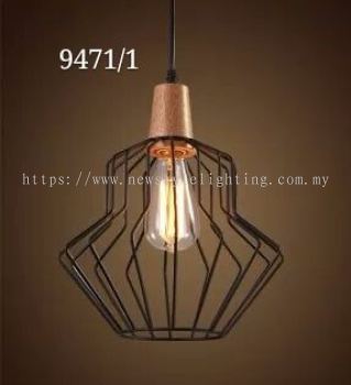 9471/1 Ceiling Pendant Light Lampu Loket Siling 天花板吊灯