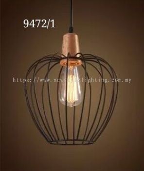 9472/1 Ceiling Pendant Light Lampu Loket Siling 天花板吊灯