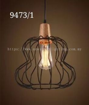 9473/1 Ceiling Pendant Light Lampu Loket Siling 天花板吊灯