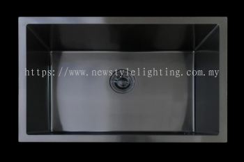 DEVOLI Vemz DV-HM7645 Nano Black Kitchen Sink Sinki Dapur 厨房水槽