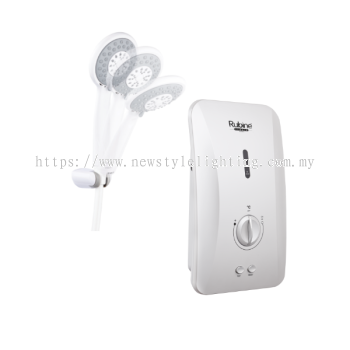 Rubine RWH-FS390N-MAW Flusso No Pump Water Heater Pemanas Air 热水器 (Modern White)