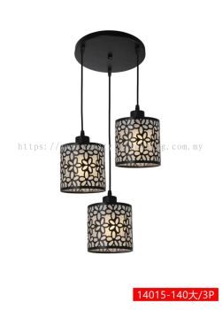 14015-140/3P Pendant Light Lampu Loket 吊灯