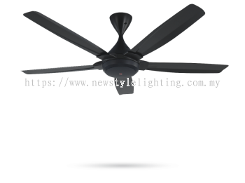 KDK K14QF 142cm / 56″ 5 Metal Blade Remote Control Ceiling Fan Kipas Siling 天花板吊扇 (Dark Grey / White)