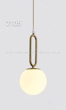 2105 Pendant Light Lampu Loket 吊灯