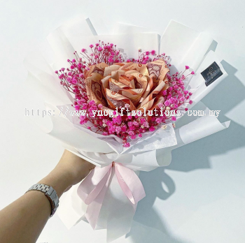 100 Money Bouquet  - (10pcs)