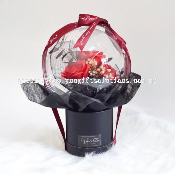 Acrylic Giftbox with Rose