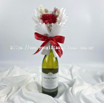 Wine Flower arrangement