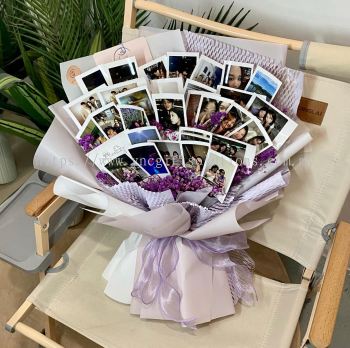 Customise Polaroid Photo bouquet ( M size) 