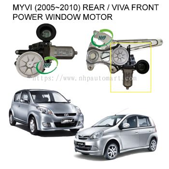 Perodua Myvi (2005~2010) Rear Power Window Motor / Perodua Viva, Myvi Lagi Best Front Power Window Motor