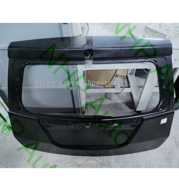 Perodua Alza 2009 Rear Bonnet with Garnish Hole and Rear Wiper Hole