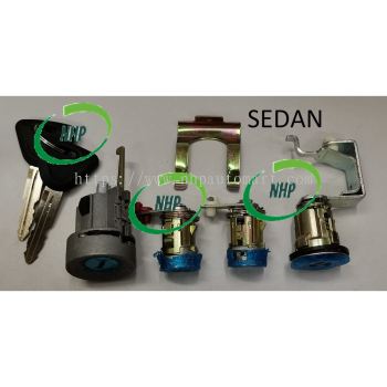 Proton Wira Sedan / Aeroback Key Set (Full Set)