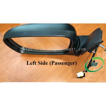 Proton Saga FLX, FL Side Mirror with Lamp (Power / Auto) - NO FLIP/FOLD