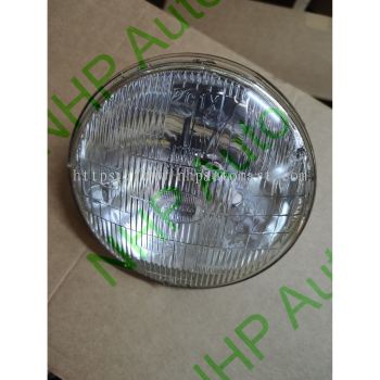 (STOCK CLEARANCE) 4001 SEALED BEAM HEADLIGHT 12V 50W - ROUND SHAPE (1 PC)