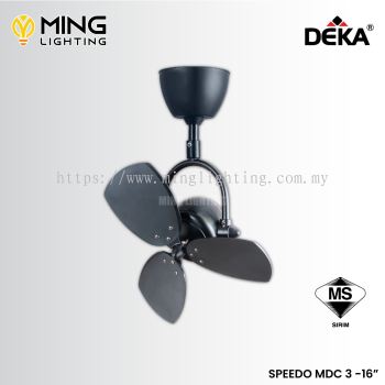 DEKA SPEEDO MDC3 Ceiling Fans Corner Fans 16"