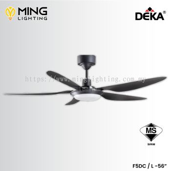 DEKA Kronos F5DC LED Ceiling Fan 56"