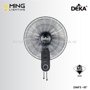 DEKA Fan DWF3 Wall Fans 16"