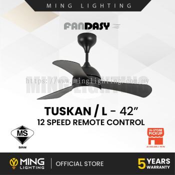 FANDASY Tuskan Series 42" LED Ceiling Fan