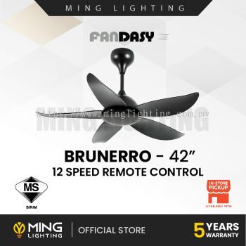 FANDASY Brunerro Series 42" Ceiling Fan