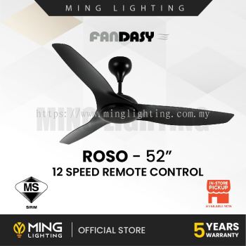 FANDASY Roso Series 52" Ceiling Fan