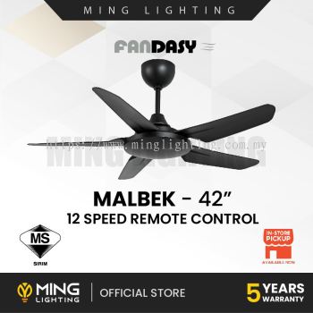 FANDASY Malbek Series 42" LED Ceiling Fan