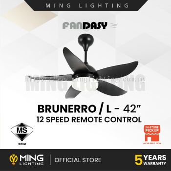 FANDASY Brunerro Series 42" LED Ceiling Fan