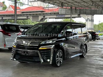 2019 Black Toyota Vellfire ZG 2.5 MPV 3 Led 33k Mileage Grade 4.5B