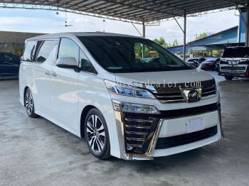 2019 Toyota Vellfire 2.5 ZG Spec 62k Mileage 3 Led Headlamp 