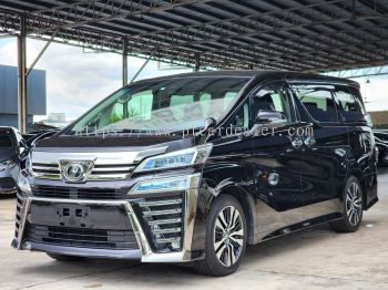 2019 Toyota Vellfire 2.5 ZG Spec 42k Mileage 3 Led Headlamp