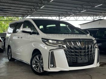 2021 Toyota Alphard S Type Gold 12k Mileage Grade 5A 3 Eyes Led