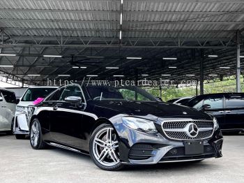 2019 Mercedes-Benz E200 Coupe AMG Line Premium Plus Spec Sunroof Burmester Sound