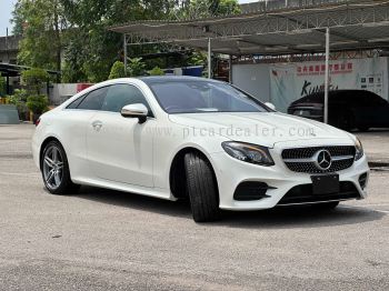 2021 Mercedes-Benz E200 Coupe AMG Line Premium Plus Spec 26k Mileage 4.5A Grade