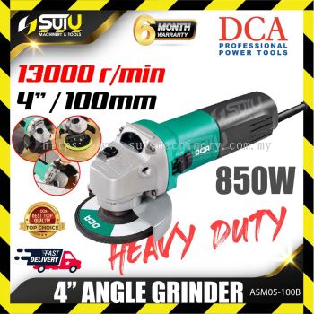 DCA ASM05-100B 4" Angle Grinder 850W