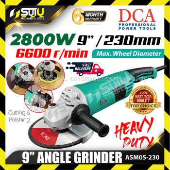 DCA ASM05-230 9" Angle Grinder 2800W 6600RPM