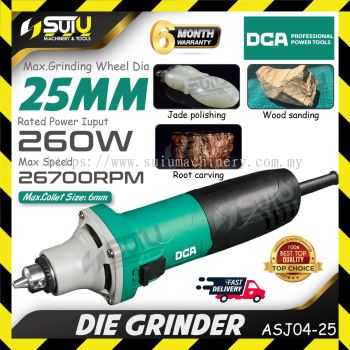 DCA ASJ04-25 25MM Die Grinder 260W 26700RPM