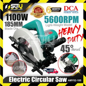 DCA AMY02-185 / AMY-02-185 / AMY 02 185 Electric Circular Saw 1100W 5600RPM