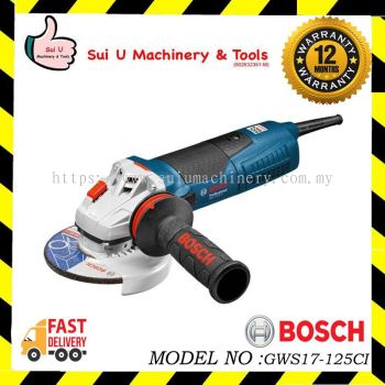 BOSCH GWS17-125CI / GWS 17-125CI Professional Heavy Duty 5'' Angle Grinder 1700w (060179G002)