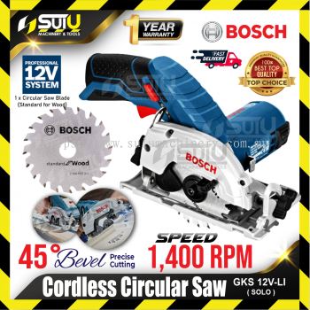 BOSCH GKS 12V-LI / GKS12V-LI 12V Cordless Circular Saw 1400rpm (SOLO - Without Battery & Charger)