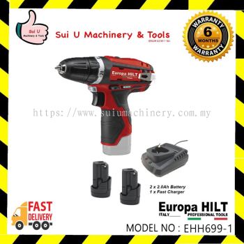 EUROPA HILT EHH699-12V Li Cordless Hammer Drill