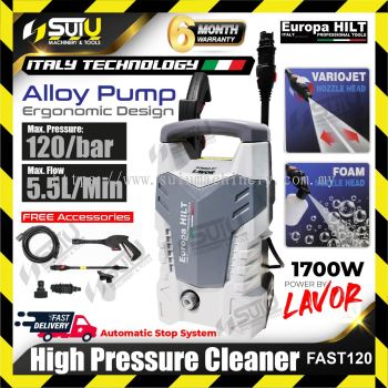 EUROPA HILT Fast120 / Fast 120 / Fast-120 High Pressure Cleaner / Water Jet 120Bar 1700W