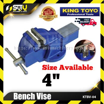 KING TOYO KTBV-04 4" Bench Vise