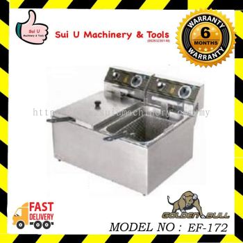 GOLDEN BULL EF-172 Electric Fryer (Double Tank)