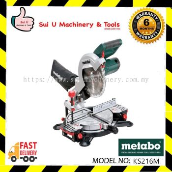 METABO KS 216M / KS216M 216MM Lazercut Mitre Saw 1100W (619216000)