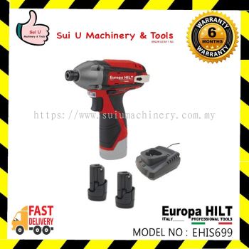 EUROPA HILT EHIS699-12V Cordless Impact Driver Drill 12V