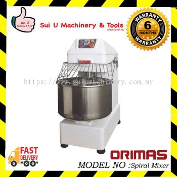 ORIMAS HS20HT / HS20MT / HS-20MT 20L Spiral Mixer 0.75kw