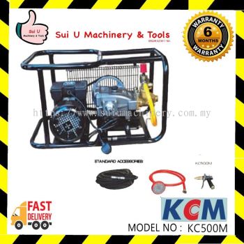 KCM KC500M Heavy Duty Electric Plunger Pump Set 4kw