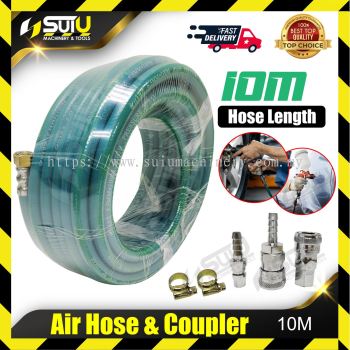 10M Air Hose with Coupler